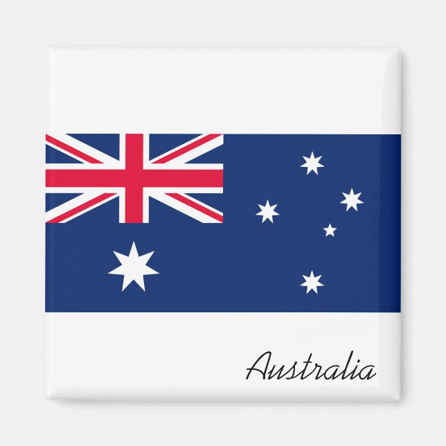 Australian Flag Magnet (Front)