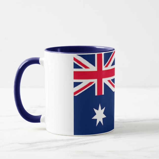 Australian Flag Mug (Left)