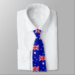 Australian Flag Pattern Tie<br><div class="desc">Australian Flag Pattern</div>