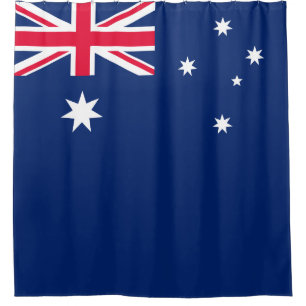 Australian Flag Shower Curtain