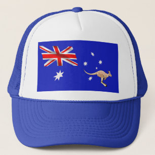 Australian flag trucker hat
