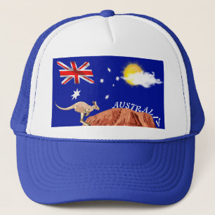 Australian flag trucker hat