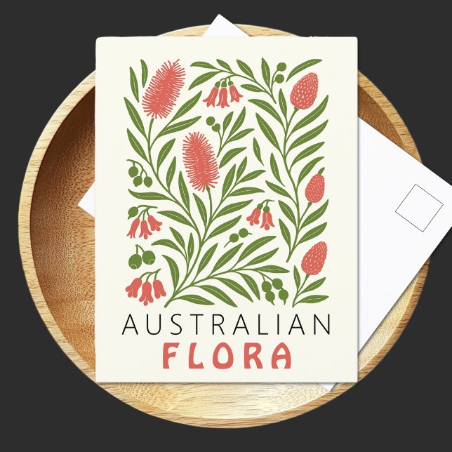 Australian Flora Botanical Art Print | Native Wild Postcard (Creator Uploaded)