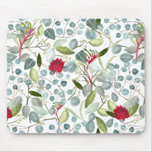 Australian flora mouse pad