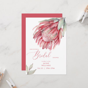 Australian Floral Colourful Bridal Shower Invitation