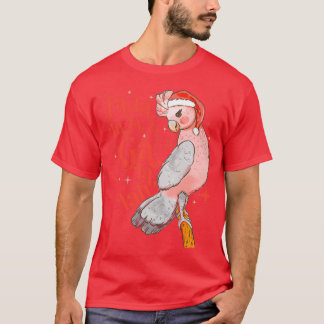 Australian Funny Christmas Holidays Cute Galah Bir T-Shirt