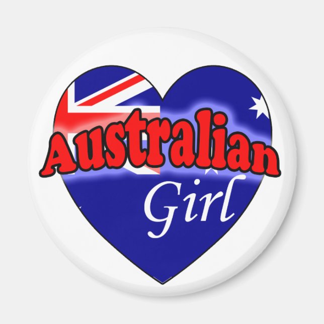 Australian Girl Magnet (Front)