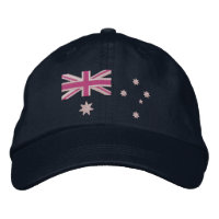 Australian Girly Flag Embroidery