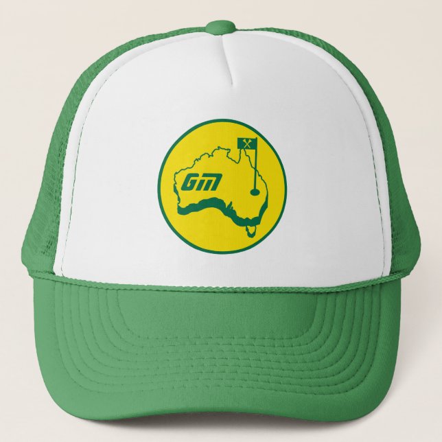 Australian Golfing Gifts Trucker Hat (Front)