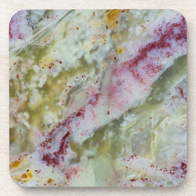 Australian Green Opalite Coaster (Front)