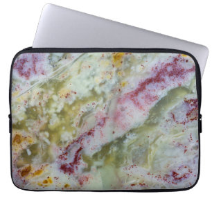 Australian Green Opalite Laptop Sleeve