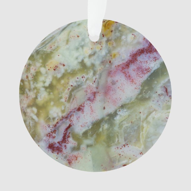 Australian Green Opalite Ornament (Front)