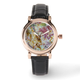 Australian Green Opalite Slab Watch