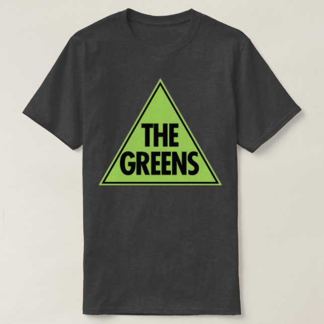 Australian Greens Party T-Shirt (Design Front)