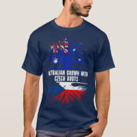 Australian Grown with Czech Roots Australia Flag