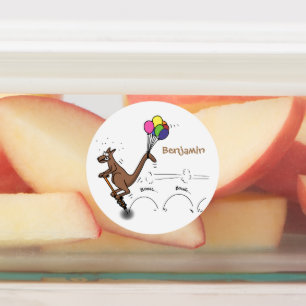 Australian humour kangaroo cartoon illustration