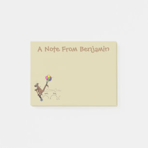 Australian humour kangaroo cartoon illustration post-it notes