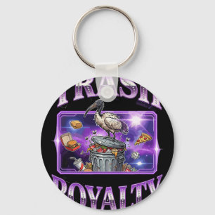 Australian Ibis Bird Bin Chicken Eating Trash Gala Key Ring