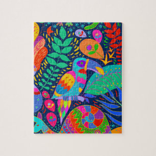Australian Jungle Parrot Kangaroo Koala Jigsaw Puzzle