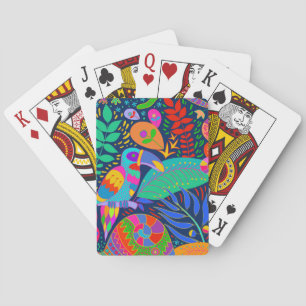Australian Jungle Parrot Kangaroo Koala Playing Cards