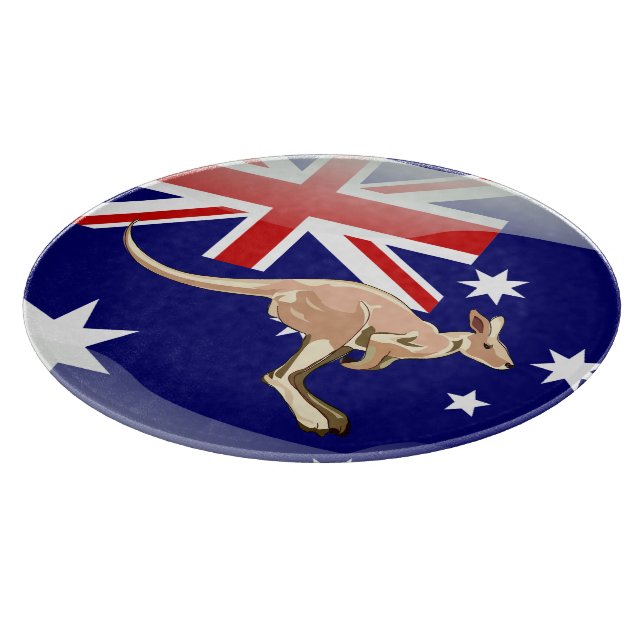 Australian kangaroo cutting board (Corner)