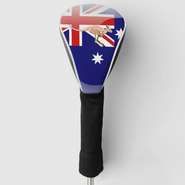 Australian kangaroo golf head cover (Front)