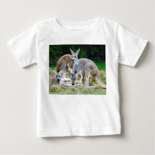 Australian Kangaroos Relaxing in the Sun Baby T-Shirt