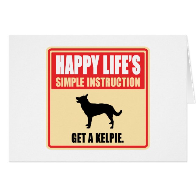 Australian Kelpie (Front Horizontal)