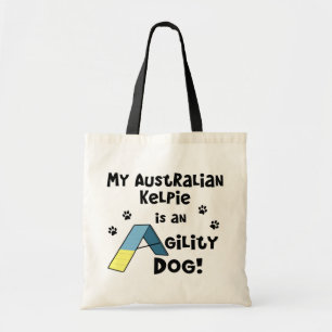 Australian Kelpie Agility Dog Tote Bag