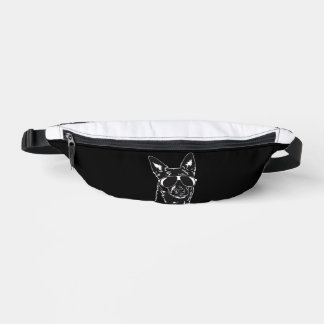 Australian Kelpie cool dog sunglasses Classic T-Sh Bum Bags