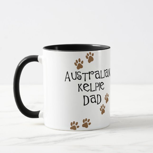 Australian Kelpie Dad Mug (Left)
