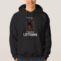 Australian Kelpie Dog I Hear You Not Listening