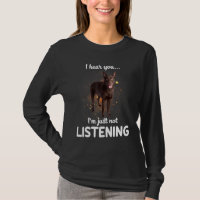 Australian Kelpie Dog I Hear You Not Listening