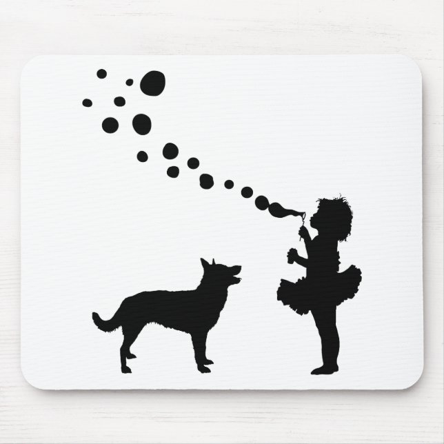 Australian Kelpie Mouse Pad (Front)