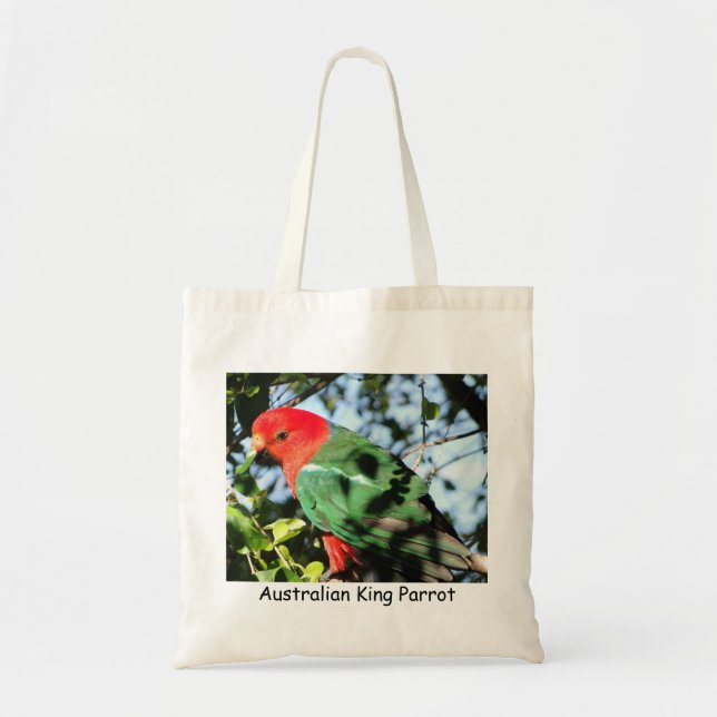 Australian King Parrot Tote Bag (Front)