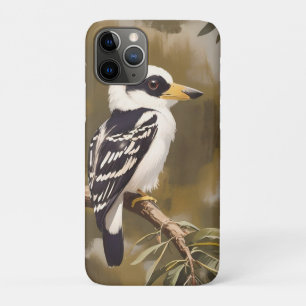 Australian Kookaburra Painting, iPhone 11 Pro Case