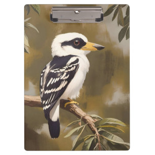 Australian Kookaburra Painting, Clipboard