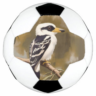 Australian Kookaburra Painting, Soccer Ball
