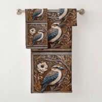 Australian Kookaburra Wood Art Print,