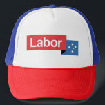 Australian Labour Party Trucker Hat<br><div class="desc">The Australian Labour Party (ALP, also Labour, was Labour before 1912) is a political party in Australia. The party has been in opposition at federal level since the 2013 election. Bill Shorten has been the party's federal parliamentary leader since 13 October 2013. The party is a federal party with branches...</div>