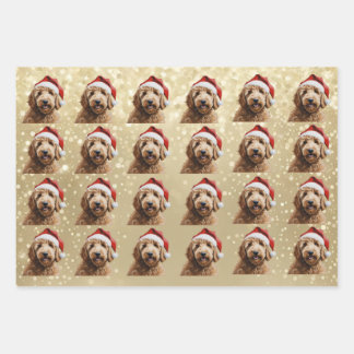 Australian Labradoodle 1 Holiday Edition Wrapping Paper Sheet