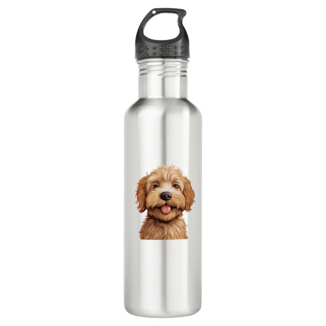 Australian Labradoodle 710 Ml Water Bottle (Front)