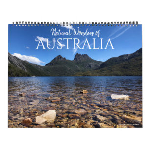 australian landscapes 2026 (with locations) large calendar