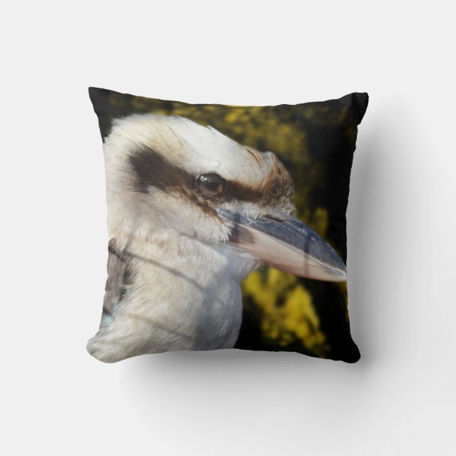 Australian Laugh The Kookaburra,   Cushion (Front)