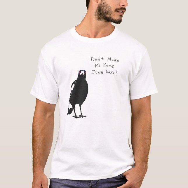 australian magpie C T-Shirt (Front)