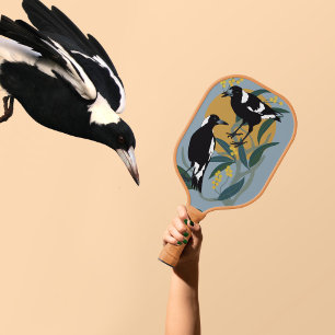 Australian Magpies Pickleball Paddle