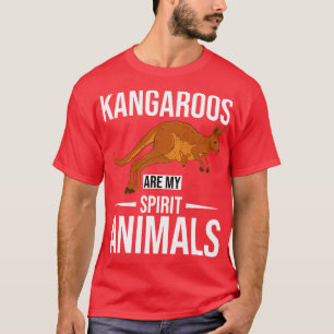 Australian Marsupial Funny Spirit Animal Kangaroo T-Shirt