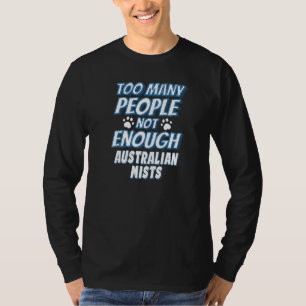 Australian Mist Cat Saying Introvert T-Shirt