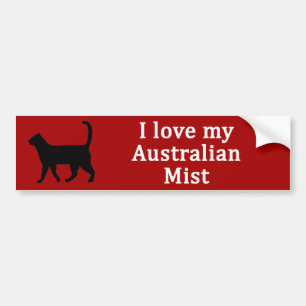 Australian Mist Love Bumper Sticker