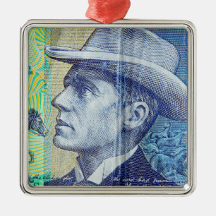 Australian money dollars metal ornament